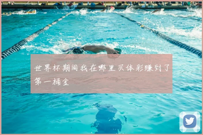世界杯期间我在哪里买体彩赚到了第一桶金